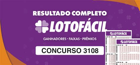 lotofácil 3108